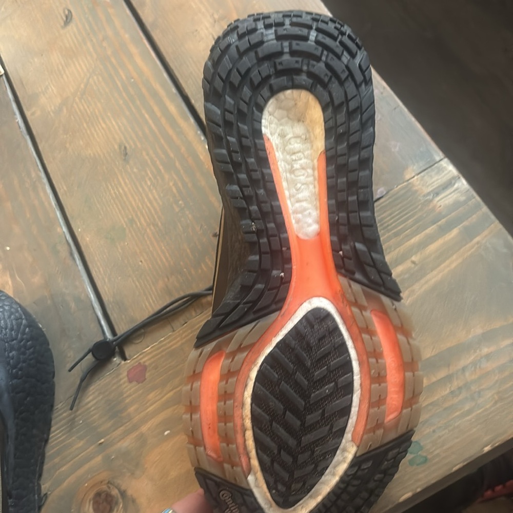 adidas GORE-TEX hiking Black and Orange running 22GTX ultra boost shoe - Picture 4 of 4